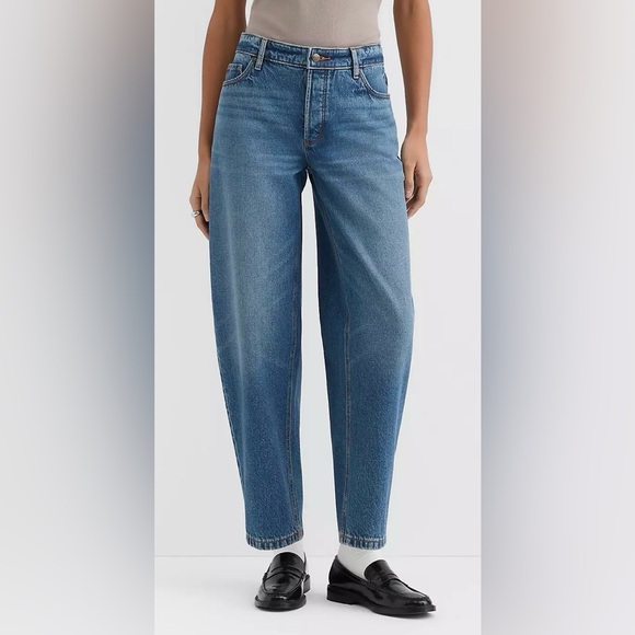 LOFT The Barrel Denim Jeans - Picture 2 of 9